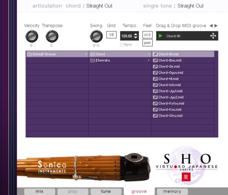 SHO - Sonica Instruments
